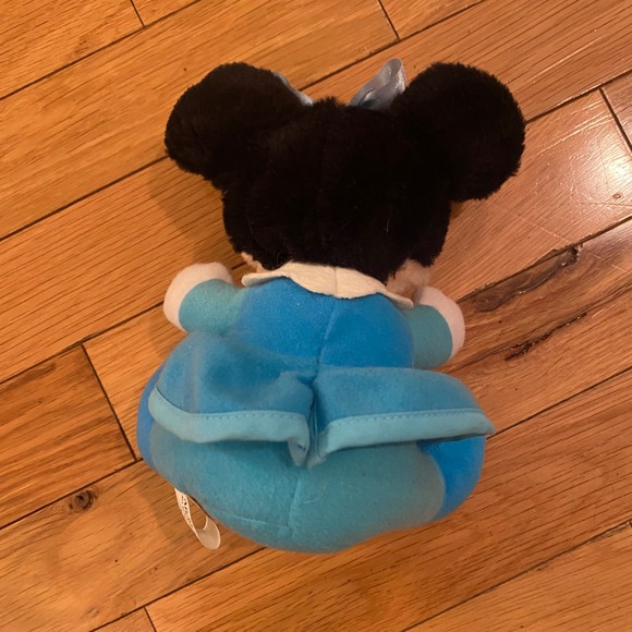 Vintage Disney Mickey's Christmas‎ Carol Minnie Mouse Plush Doll Blue Dress - Picture 5 of 5